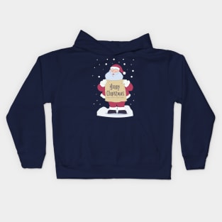 Cool Santa Christmas - Happy Christmas and a happy new year! - Available in stickers, clothing, etc Kids Hoodie